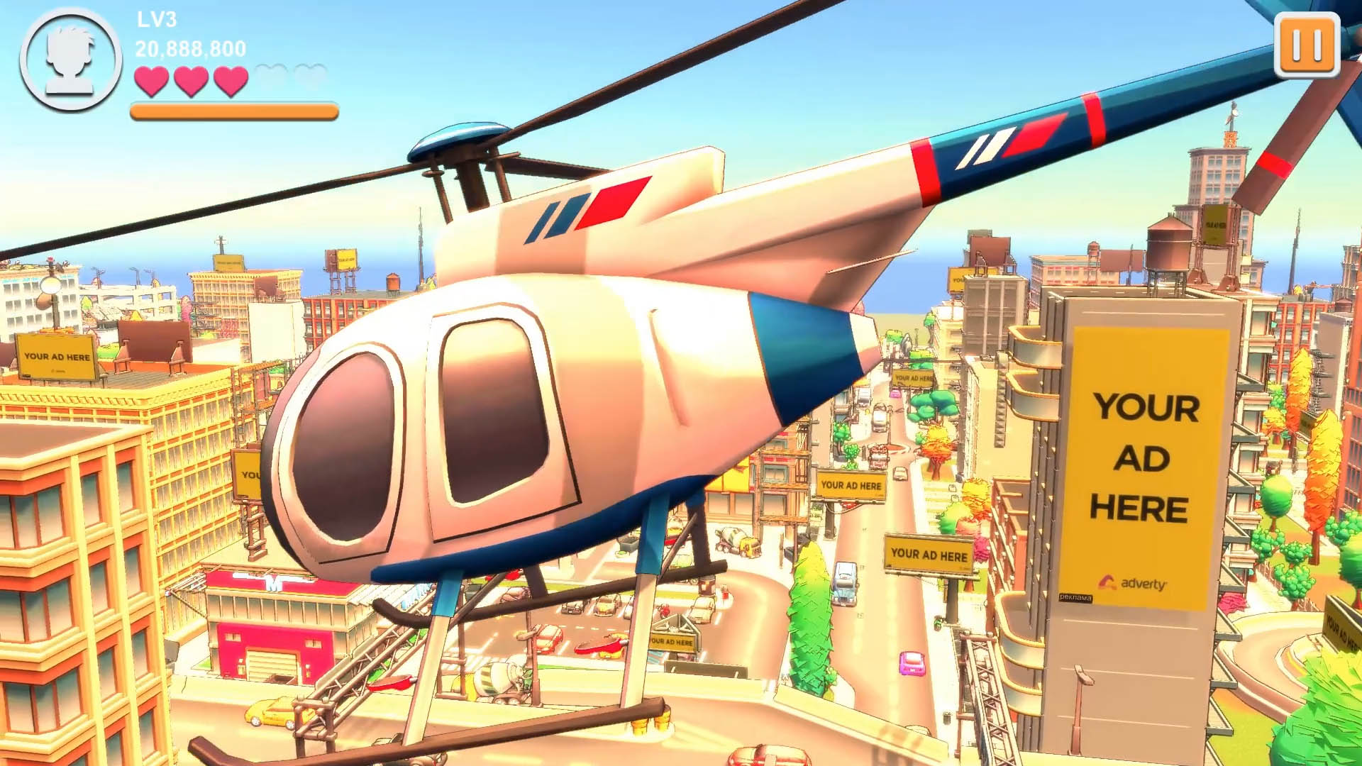 Adverty invents and launches new in-game brand advertising format with seamless In-Menu™ ads
