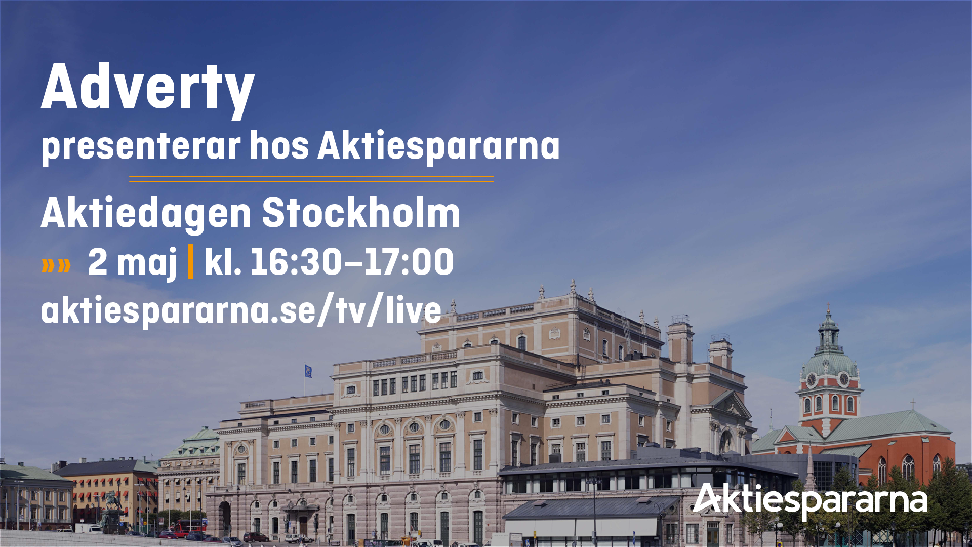 Adverty presents at Aktiedagen