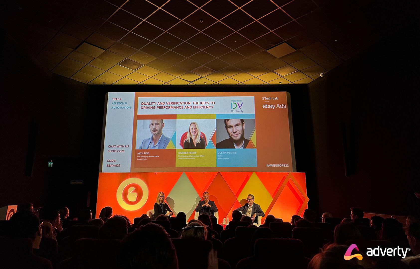Adverty attended Advertising Week Europe in London!